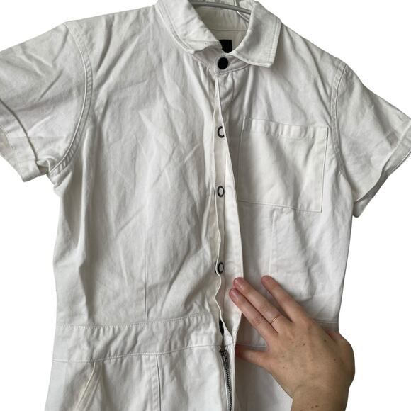 ATWYLD White Station Romper Cotton Size Medium - Picture 3 of 8
